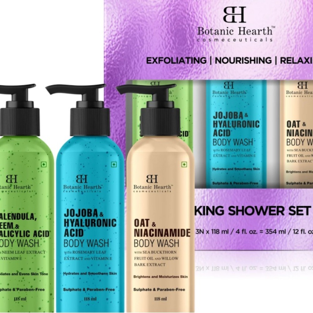 Botanic Hearth Sparkling Shower Set